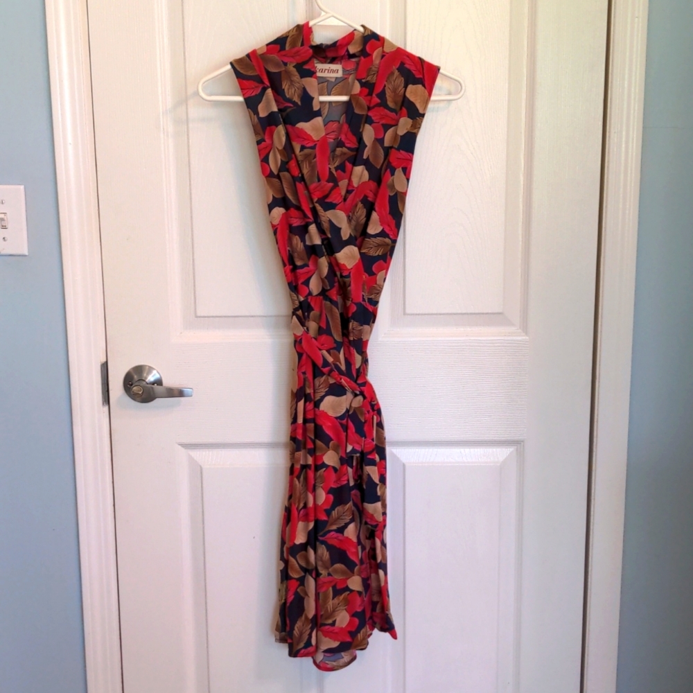 Karina Faux Wrap Dress